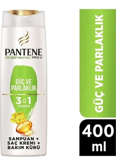 Pantene Doğal Sentez 3'ü 1 Arada Şampuan 400 ML