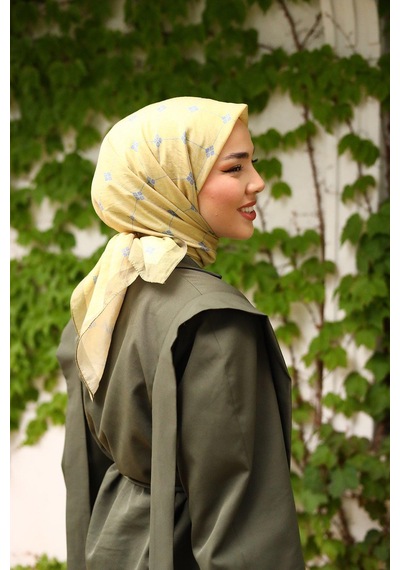 Silk Home Olinda Eşarp - Yeşil Mavi - Yeşil Mavi