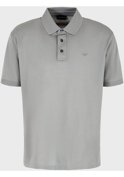 Emporio Armani Erkek Polo Yaka T Shirt 3d1ff2 1jtkz 06g1 Gri