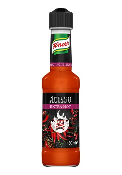 4 Adet Knorr Acısso Extra Hot Acı Biber Sosu 50 Ml