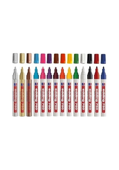 Edding 750 Boya Dekor Beyaz Marker Kalemi