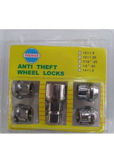 Kilitli Somun Takımı M12X1.5 Boy 22Mm