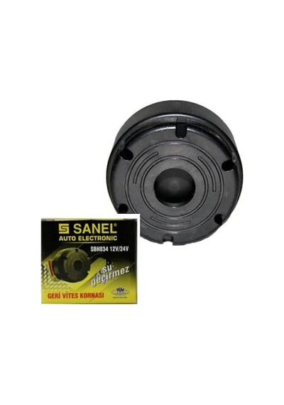 Sanel Buzzer Geri Vites İkaz Kornası Su Geçirmez 94db - 12v/24v-957