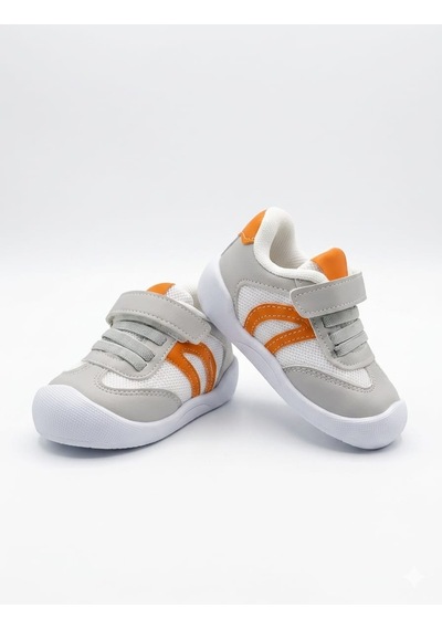 Mcdark Çocuk Unisex İlk Adım Sneaker Ayakkabı-gri