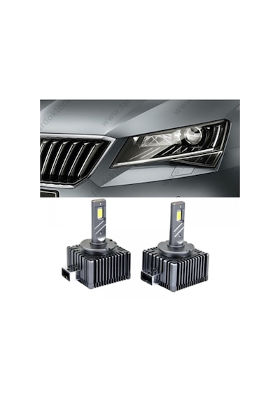 Skoda Superb Iıı 2015-2019 D3s Led Xenon Oto Ampulü Ultımate