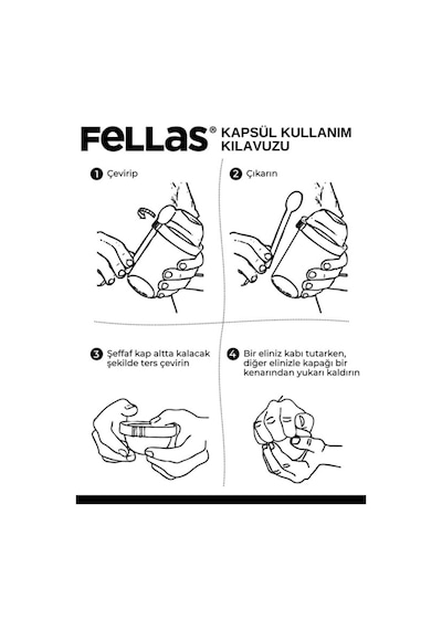 Fellas Granola Kapsülü 450 Ml Çok Renkli