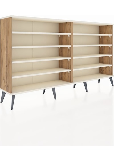 Arges Konsol 8 Raflı 176x30x99 Çam-aytaşı Çam-aytaşı Arges Konsol 8 Raflı 176x30x99 Çam-aytaşı Çam-aytaşı