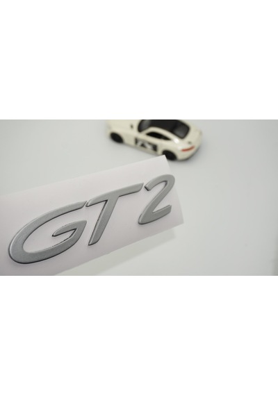 Dk Tuning Porsche 911 Gt2 Bagaj Gri Abs Yazı Logo Amblem