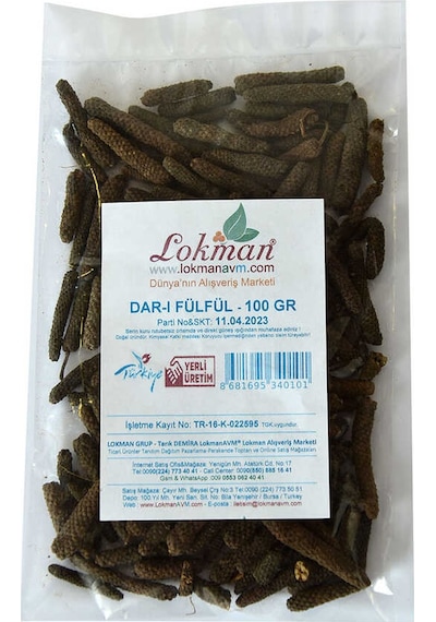 Doğal Darı Fülfül - Uzun Biber 100 Gr Paket 1