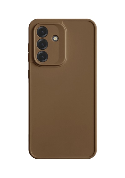 Samsung Galaxy A26 Uyumlu Kamera Korumalı Darbeye Dayanıklı Renk Atmayan Keep Silikon Kılıf Kahverengi