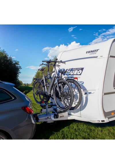 Enduro Bs260 Kısa Çeki Oku Uyumlu Karavan Bisiklet Taşıyıcı - Kayar Sistemli 60kg