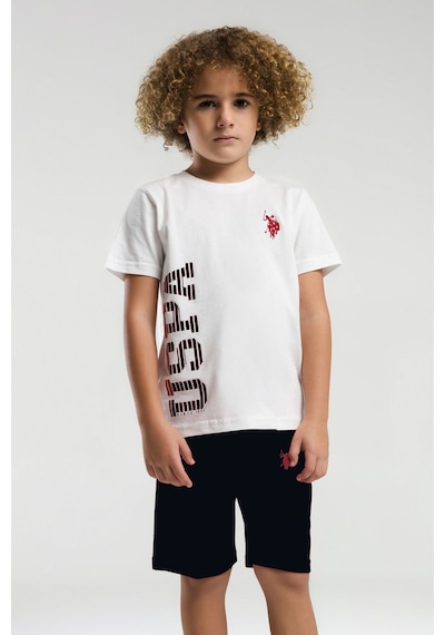 U.S. Polo Assn. U.s. Polo Assn Erkek Çocuk Beyaz Bermuda Takım Us2019-c-v3 Beyaz U.S. Polo Assn. U.s. Polo Assn Erkek Çocuk Beyaz Bermuda Takım Us2019-c-v3 Beyaz