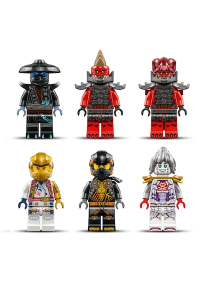 LEGO® NINJAGO® Zane’in Ultra Kombo Mech’i 71834 - 9 Yaş ve Üzeri Çocuklar için 4’ü 1 Arada Yaratıcı Oyuncak Yapım Seti (1187 Parça)