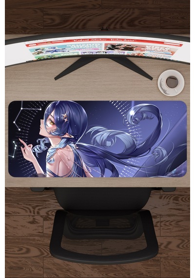 Layla Genshin Impact Anime Oyuncu V2 - 70x30 Xl Gaming Mouse Pad Fare Altlığı