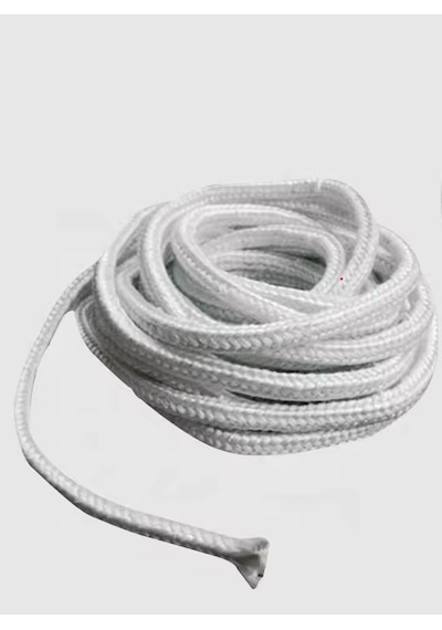 Soba /cam Elyaf/ Fiberglass/ Isıya Dayanıklı Fitil 4 Metre 6mm Soba-şomine Fitili
