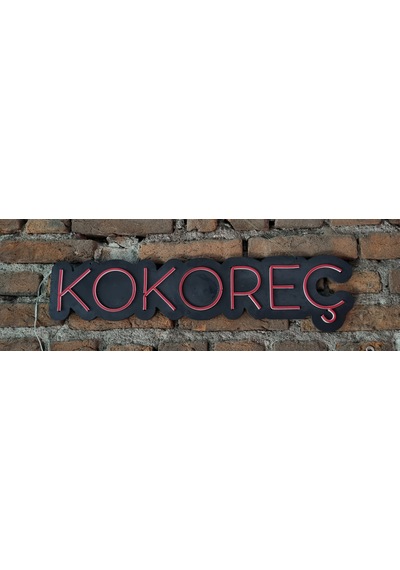 Kokoreç Neon Ledli Duvar Aydınlatması