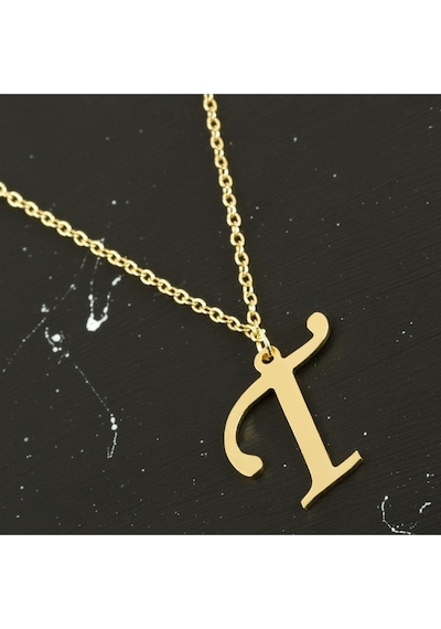 Ilkeshop Prinç Harfli Kolye-t Çok renkli