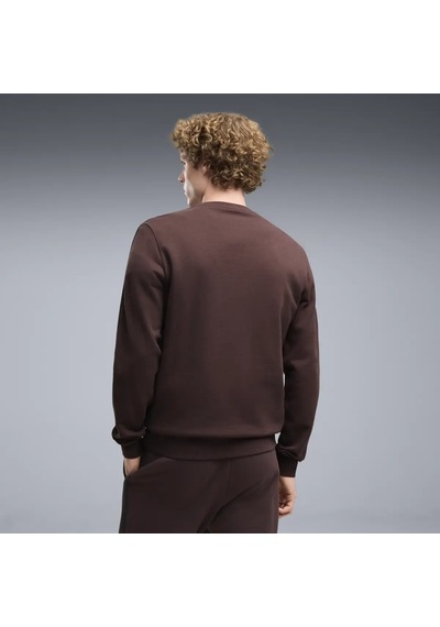 Puma Ess Elevated Crew Kahverengi Erkek Sweatshirt