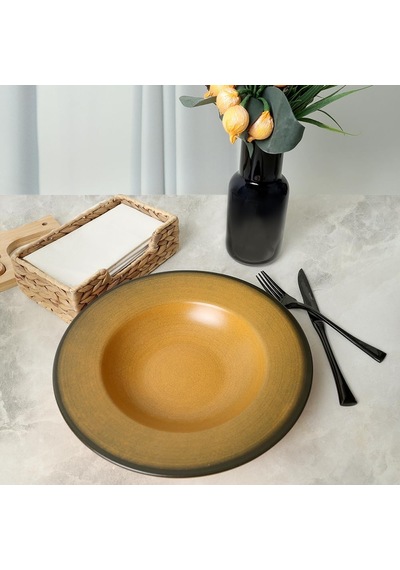 Yellow Ege Makarna Tabağı 28 Cm 21719 Çok Renkli