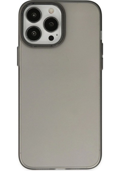 Apple İphone Uyumlu 14 Pro Kılıf Modos Metal Kapak - Siyah Çok Renkli