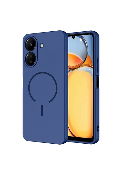 Zore Redmi 13c Kılıf M-safe Şarj Özellikli Nvth Meta Kapak - Rose Pembe