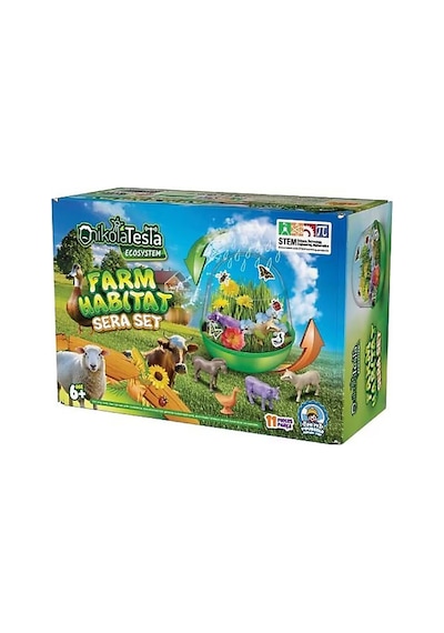 Asya Nıkola Tesla Habıtat Sera Set Farm 70133
