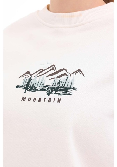 Lumberjack Wl 16pıko 5pr Ekru Kadın Sweatshirt 000000000102027135 Bej