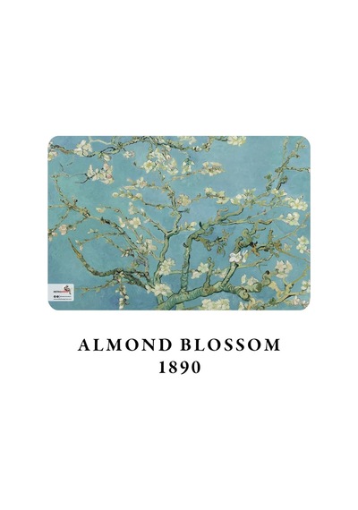 Blooming Series - A6, Van Gogh 4'lü Defter Seti Iı, Çizgisiz, Toplam 192 Sayfa, Her Biri 48 Say