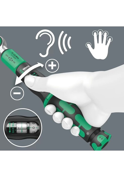 Wera Safe-torque A 2 Tork Anahtarı 1/4" Altıgen Sürücülü, 2-12 Nm, 2-12 Nm