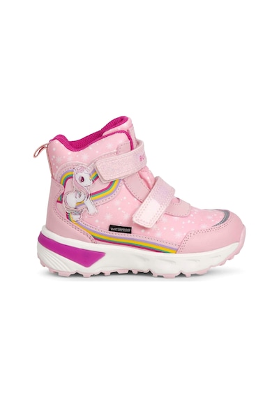 Buckhead Unicornie Buck3033-bh009 Işıklı Su Geçirmez Çocuk Botu - Pembe Pembe