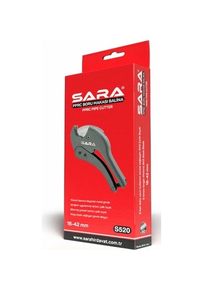 Sara S520 Balina Pprc Boru Makası 16 42 Mm Kesim Kapasitesi, Metal Gövde