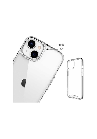 Zore Apple iPhone 14 Plus Uyumlu Omsy Gard Silikon-renksiz