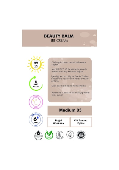 Farmasi BB Krem 03 Medium 30 ML
