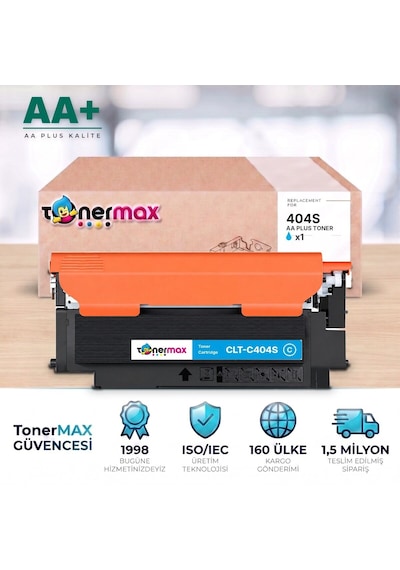 Samsung Clt-c404s Mavi Uyumlu Toner Aa Plus / Xpress C430 / C480