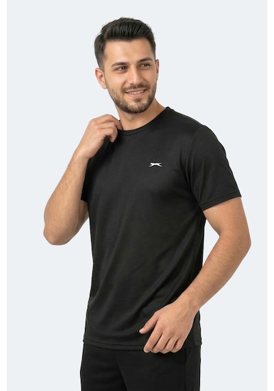 Slazenger Kayda Erkek Siyah Tişört
