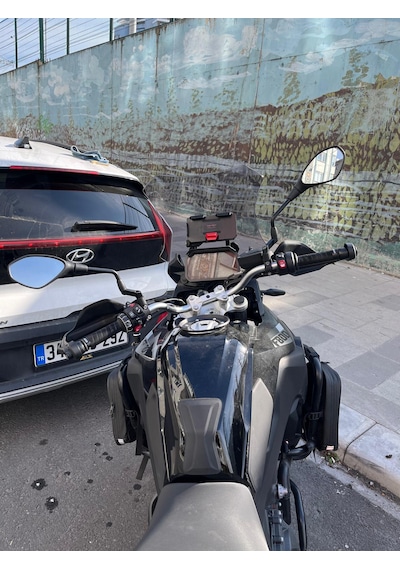 2023-25 Bmw F800 Gs Uzun Ön Cam Açık Füme Zeus 4mm 52cm F800gs