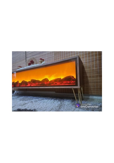 Tv Sehpası Full Şömineli Ahşap Renk Metal Ayaklı 170cm Bluetootlu Ses Sistemi 3 Farklı Yanma Mdf Ahşap Ve Gold Ahşap Ve Gold Tv Sehpası Full Şömineli Ahşap Renk Metal Ayaklı 170cm Bluetootlu Ses Sistemi 3 Farklı Yanma Mdf Ahşap Ve Gold Ahşap Ve Gold