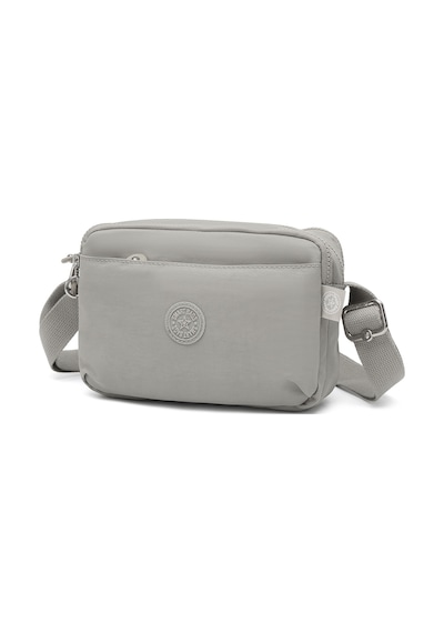 Smart Bags Günlük Küçük Boy Su Geçirmez Hafif Krınkıl Kumaş Kadın Omuz Çantası Buz Gri