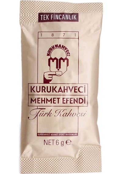 Kurukahveci Mehmet Efendi Türk Kahvesi 6 G