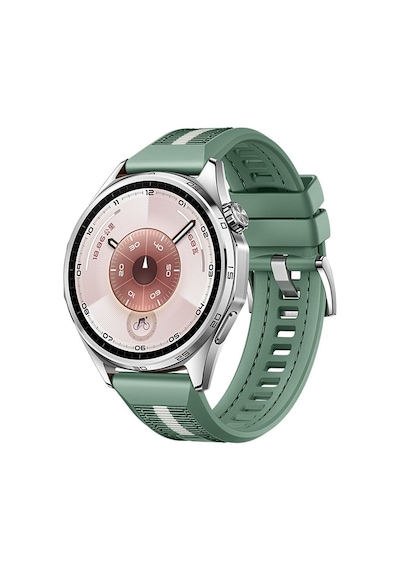 Huawei Watch Gt 6/5/4/3/2 Pro 46mm Ultimate Se Elite Kordon Lansman Kumaş Dikişli Silikon 102