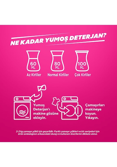 Yumoş Sıvı 1690 ML Renkli 5027