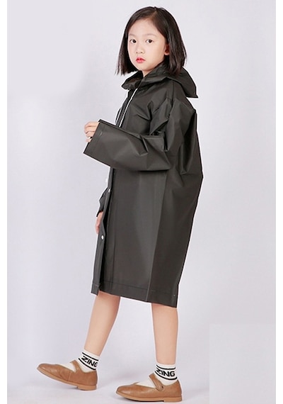 Marlux Eva Bordo Pratik Trend Çocuk Yağmurluğu Unisex 8- 12 Yaş