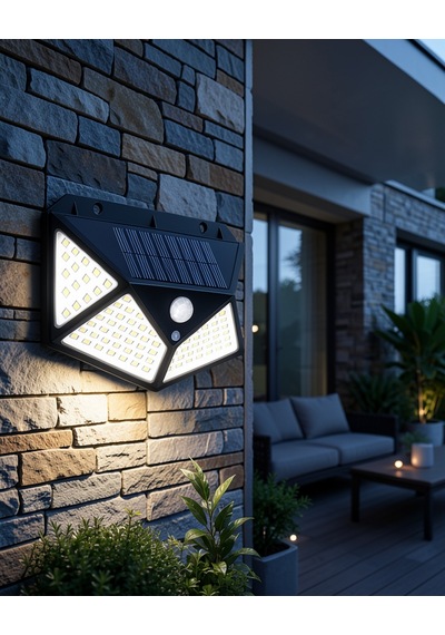 Güneş Enerjili Led Bahçe Lambası Uuczyx100lamba2-1 Çok Renkli