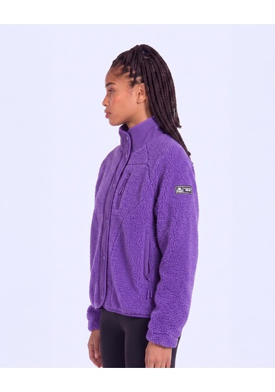 Kappa Authentic Crete 2 Kadın Mor Regular Sherpa Mont