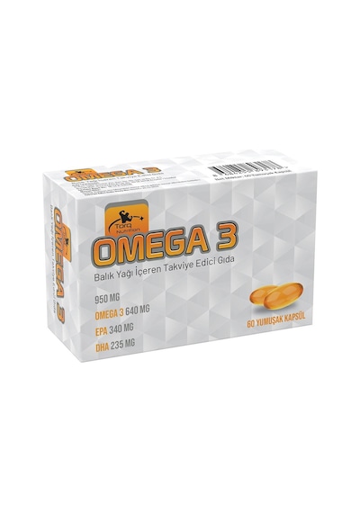 Torq Nutrition Omega-3 60 Kapsül