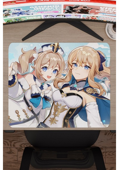 Barbara Genshin Impact Anime Gacha V2 - 48x40 Xl Gaming Mouse Pad Fare Altlığı