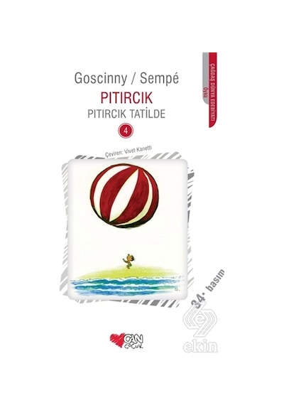 Pıtırcık Tatilde - Rene Goscinny -  Jean-Jacques Sempe - Can Çocuk Yayınları