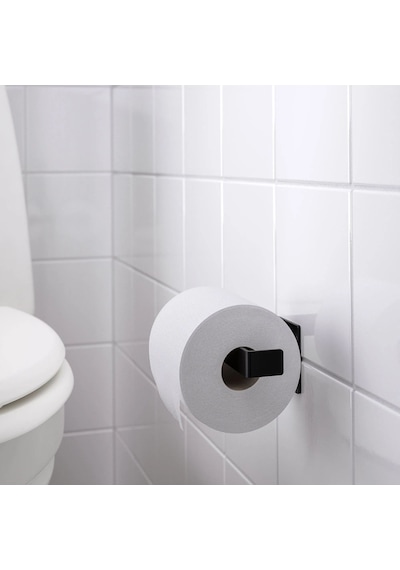 Ikea Skogsvıken Tuvalet Kağıdı Tutucu 13 X 8 X 6 Cm Siyah
