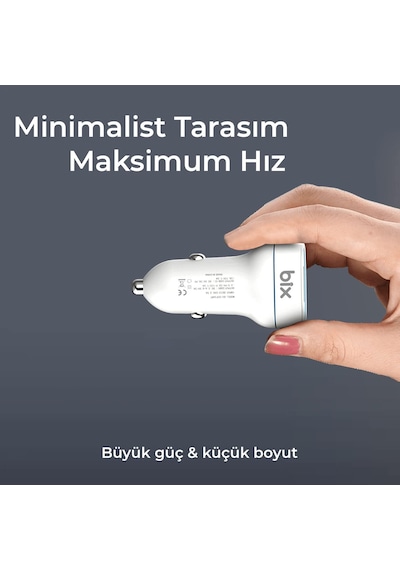 Bx-ccp36wt 38w Type-c Pd 20w Ve Usb-a Qc 3.0 18w Çift Portlu Led Işıklı Araç Şarj Cihazı Beyaz İphone 15/14/13/12/11/x/, İpad, Galaxy S24/s23/s22/s21/s20 Ve Daha Fazlasıyla Uyumlu Bxccp36wt Bx-ccp36wt 38w Type-c Pd 20w Ve Usb-a Qc 3.0 18w Çift Portlu Led Işıklı Araç Şarj Cihazı Beyaz İphone 15/14/13/12/11/x/, İpad, Galaxy S24/s23/s22/s21/s20 Ve Daha Fazlasıyla Uyumlu Bxccp36wt