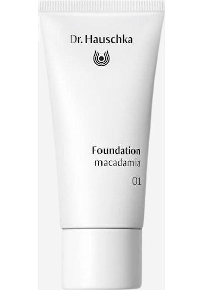 Dr Hauschka Foundation, 30 Ml Doğal Likit Fondöten, Vegan 01 Macadamia